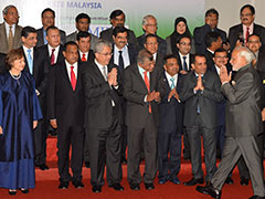 Prime Minister addressing at the 37th Singapore Lecture 'India's Singapore Story', in Hotel Shangri-La, Singapore on November 23, 2015.