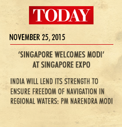 ‘Singapore Welcomes Modi’ at Singapore Expo