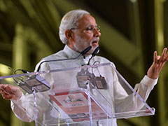 Prime Minister addressing at the 37th Singapore Lecture 'India's Singapore Story', in Hotel Shangri-La, Singapore on November 23, 2015.