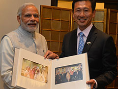Prime Minister addressing at the 37th Singapore Lecture 'India's Singapore Story', in Hotel Shangri-La, Singapore on November 23, 2015.