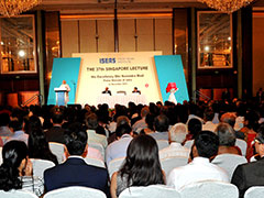 Prime Minister at the 37th Singapore Lecture 'India's Singapore Story', in Hotel Shangri-La, Singapore on November 23, 2015